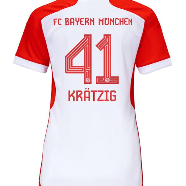 Bayern München damen trikot home 23-24 – 41 frans kratzig Trikots - Exklusive Auswahl