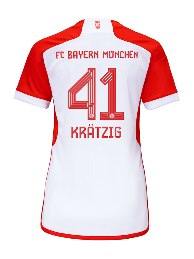 Bayern München damen trikot home 23-24 – 41 frans kratzig Trikots - Exklusive Auswahl