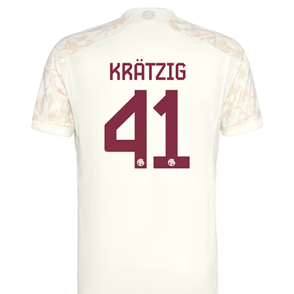Bayern München herren authentic trikot ucl 23-24 – 41 frans kratzig Trikots - Exklusive Auswahl