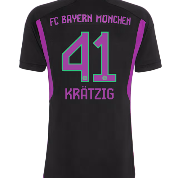 Bayern München herren trikot away 23-24 – 41 frans kratzig Trikots - Exklusive Auswahl