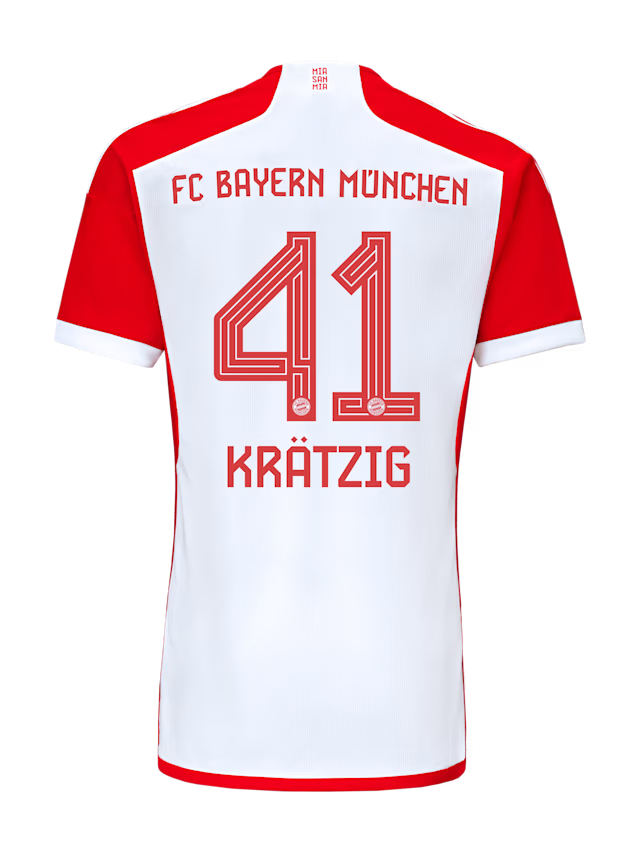 Bayern München herren trikot home 23-24 – 41 frans kratzig Trikots - Exklusive Auswahl