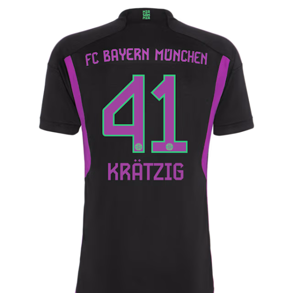 Bayern München kinder trikot away 23-24 – 41 frans kratzig Trikots - Exklusive Auswahl