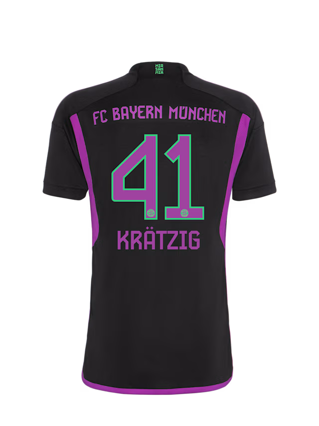 Bayern München kinder trikot away 23-24 – 41 frans kratzig Trikots - Exklusive Auswahl