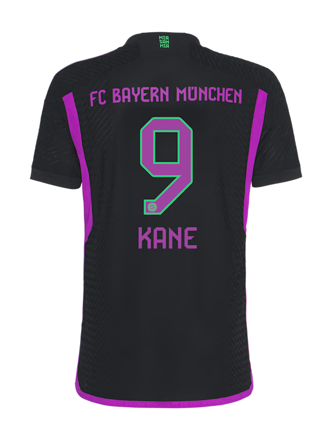 Bayern München herren authentic trikot away 23-24 – 9 harry kane Trikots - Exklusive Auswahl