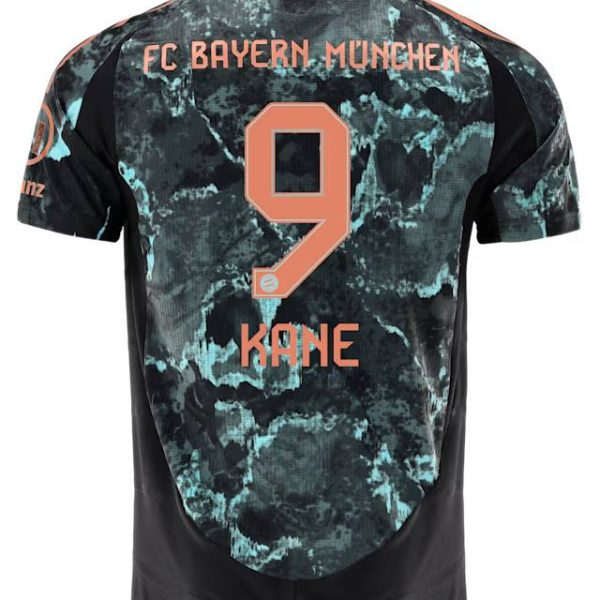 Bayern München herren authentic trikot away 24-25 – 9 harry kane Trikots - Exklusive Auswahl
