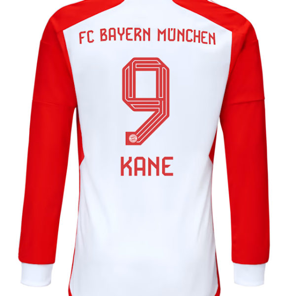 Bayern München herren langarm trikot home 23-24 – 9 harry kane Trikots - Exklusive Auswahl