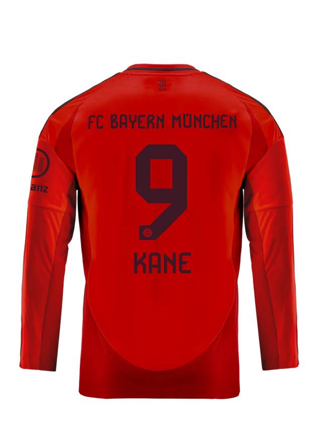 Bayern München kinder langarm trikot home 24-25 – 9 harry kane Trikots - Exklusive Auswahl