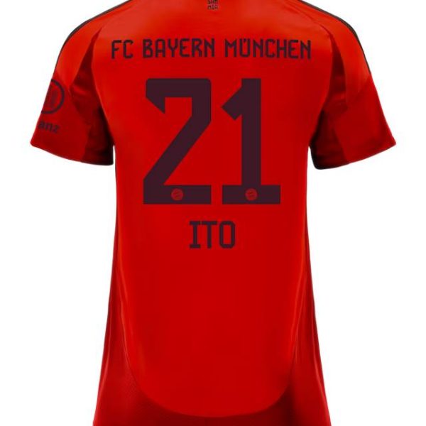 Bayern München damen trikot home 24-25 – 21 hiroki ito Trikots - Exklusive Auswahl