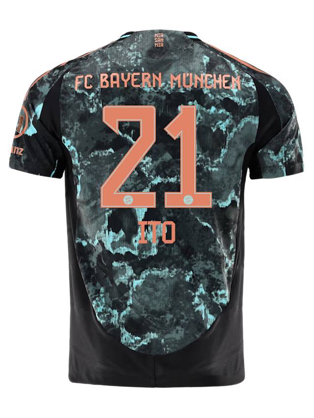 Bayern München herren authentic trikot away 24-25 – 21 hiroki ito Trikots - Exklusive Auswahl