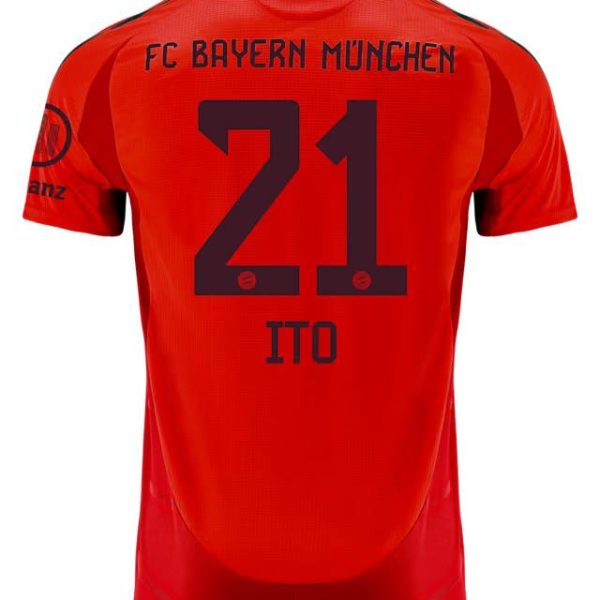 Bayern München herren authentic trikot home 24-25 – 21 hiroki ito Trikots - Exklusive Auswahl