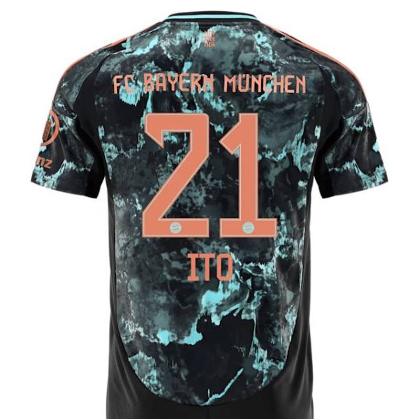 Bayern München kinder trikot away 24-25 – 21 hiroki ito Trikots - Exklusive Auswahl