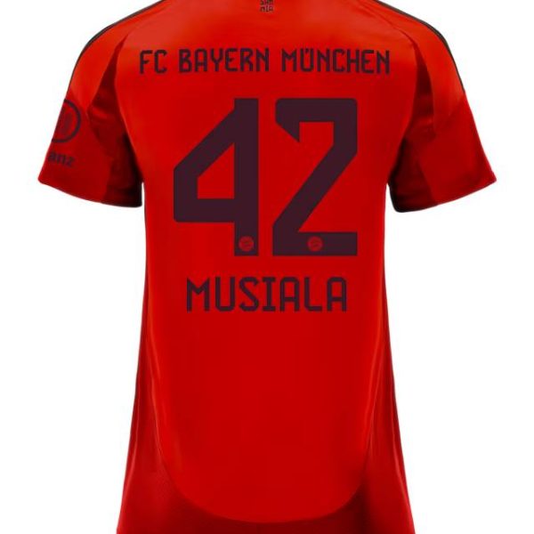 Bayern München damen trikot home 24-25 – 42 jamal musiala Trikots - Exklusive Auswahl