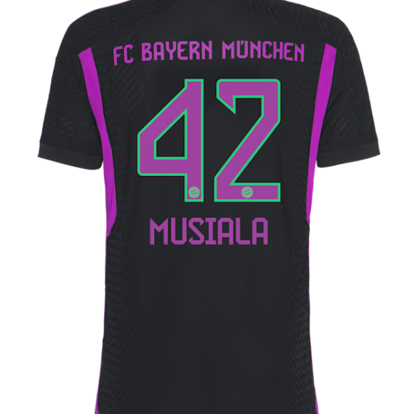 Bayern München herren authentic trikot away 23-24 – 42 jamal musiala Trikots - Exklusive Auswahl