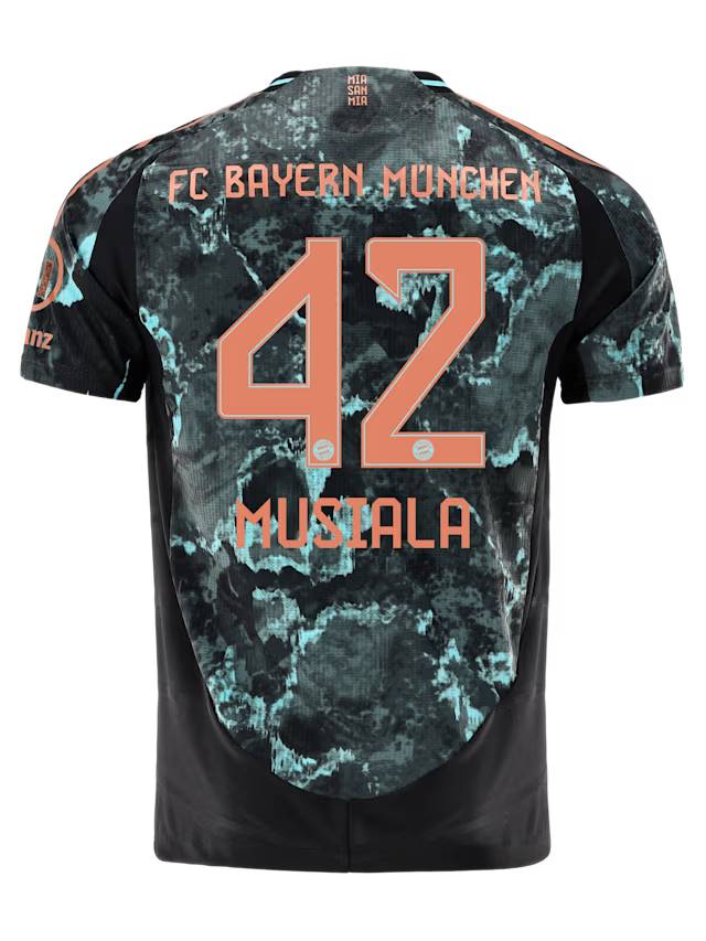 Bayern München herren authentic trikot away 24-25 – 42 jamal musiala Trikots - Exklusive Auswahl