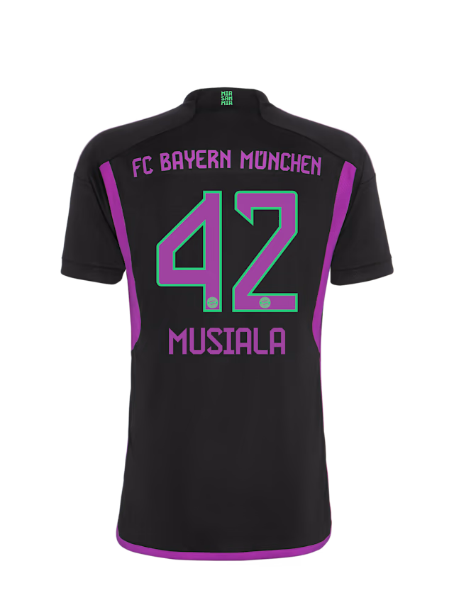 Bayern München kinder trikot away 23-24 – 42 jamal musiala Trikots - Exklusive Auswahl