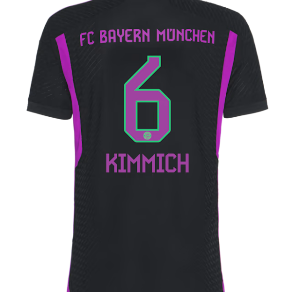 Bayern München herren authentic trikot away 23-24 – 6 joshua kimmich Trikots - Exklusive Auswahl