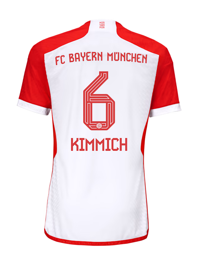 Bayern München herren authentic trikot home 23-24 – 6 joshua kimmich Trikots - Exklusive Auswahl
