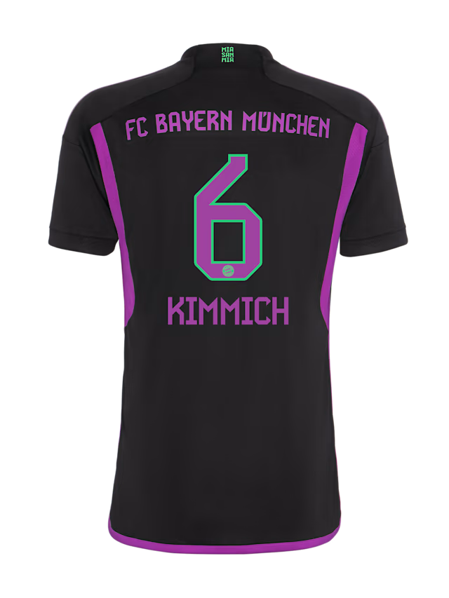 Bayern München herren trikot away 23-24 – 6 joshua kimmich Trikots - Exklusive Auswahl