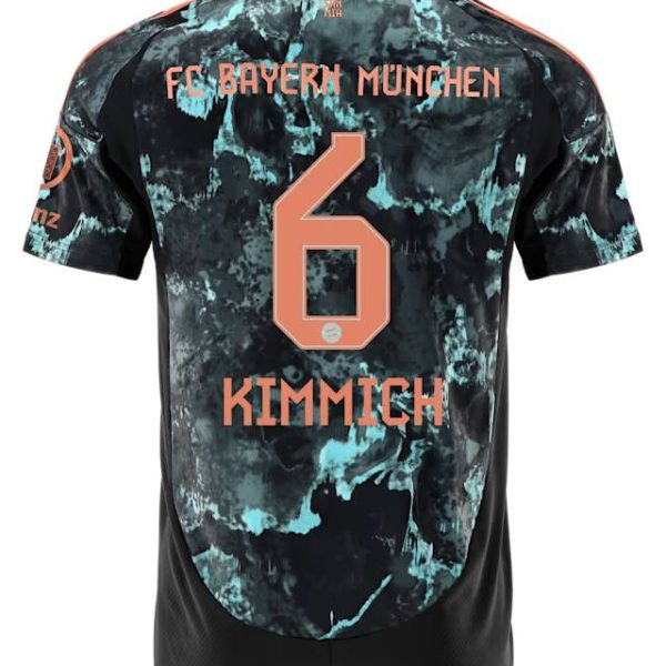 Bayern München herren trikot away 24-25 – 6 joshua kimmich Trikots - Exklusive Auswahl
