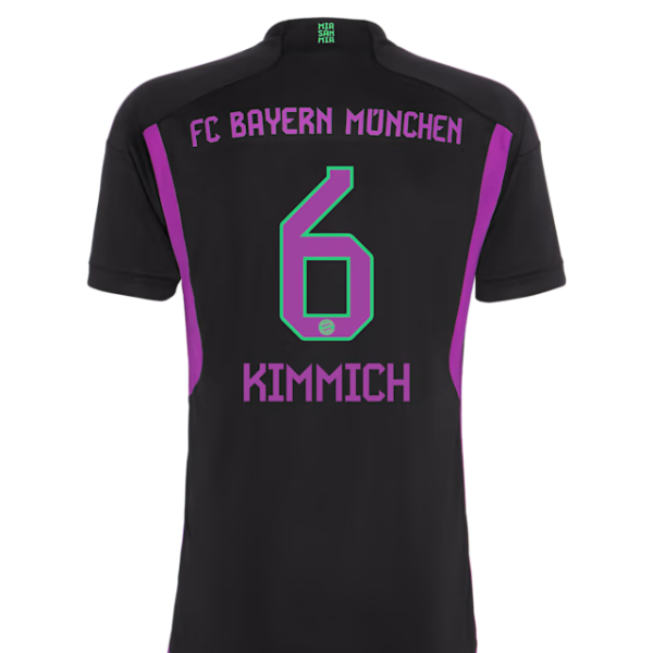 Bayern München kinder trikot away 23-24 – 6 joshua kimmich Trikots - Exklusive Auswahl