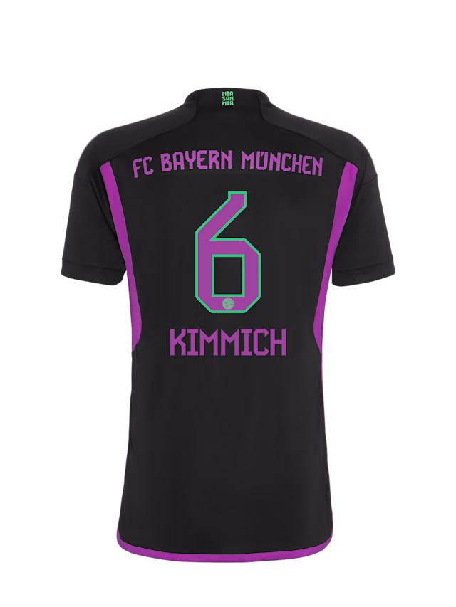 Bayern München kinder trikot away 23-24 – 6 joshua kimmich Trikots - Exklusive Auswahl