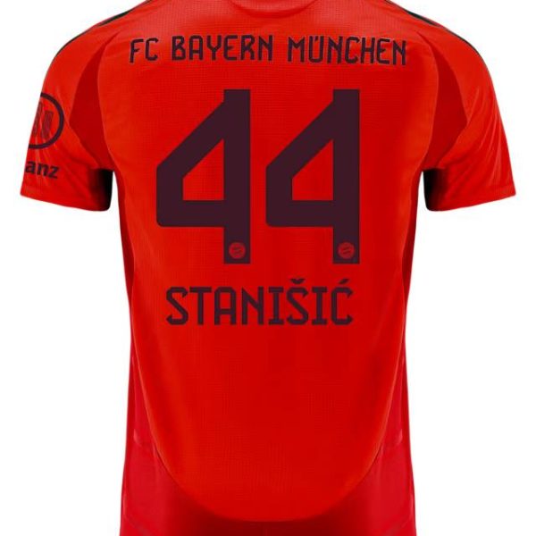 Bayern München herren authentic trikot home 24-25 – 44 josip stanišić Trikots - Exklusive Auswahl