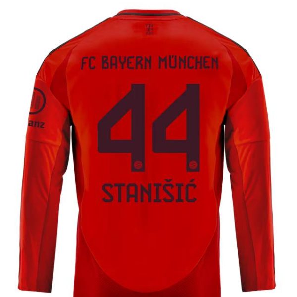 Bayern München kinder langarm trikot home 24-25 – 44 josip stanišić Trikots - Exklusive Auswahl
