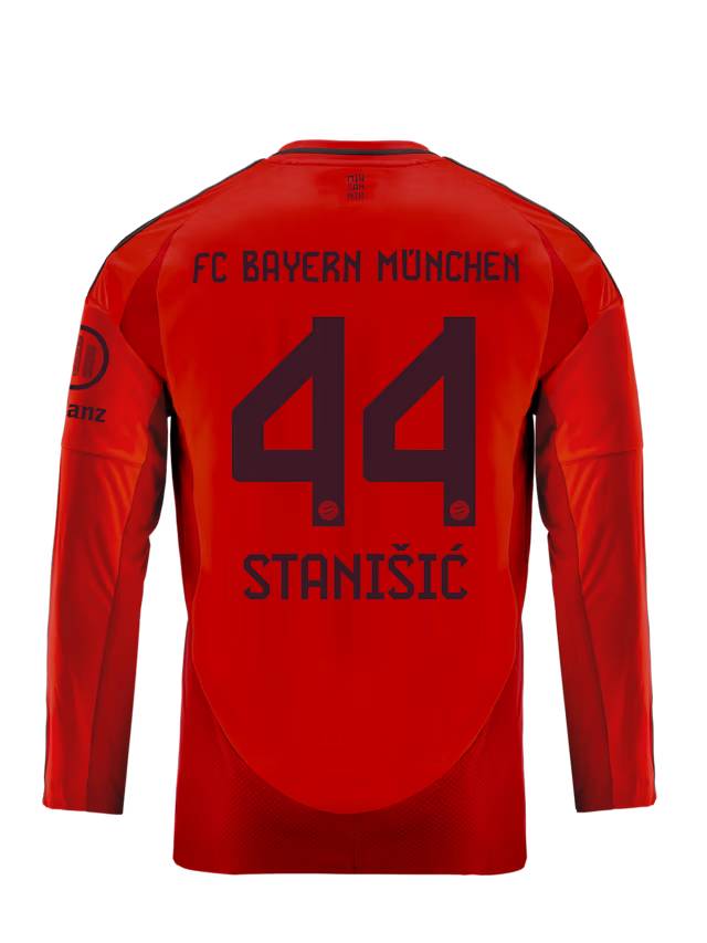 Bayern München kinder langarm trikot home 24-25 – 44 josip stanišić Trikots - Exklusive Auswahl