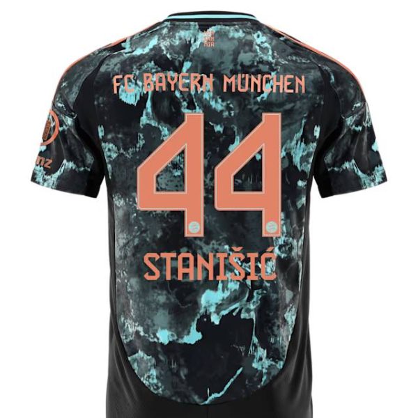 Bayern München kinder trikot away 24-25 – 44 josip stanišić Trikots - Exklusive Auswahl