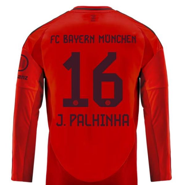 Bayern München kinder langarm trikot home 24-25 – 16 joão palhinha Trikots - Exklusive Auswahl