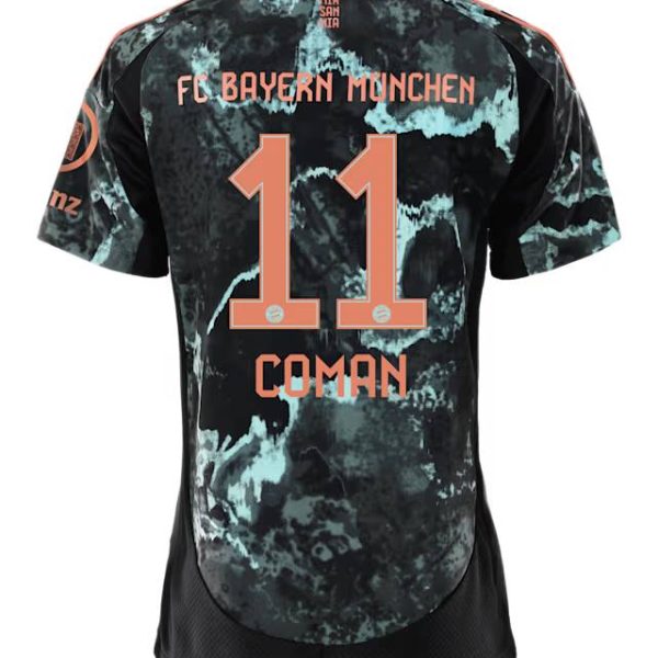 Bayern München damen trikot away 24-25 – 11 kingsley coman Trikots - Exklusive Auswahl