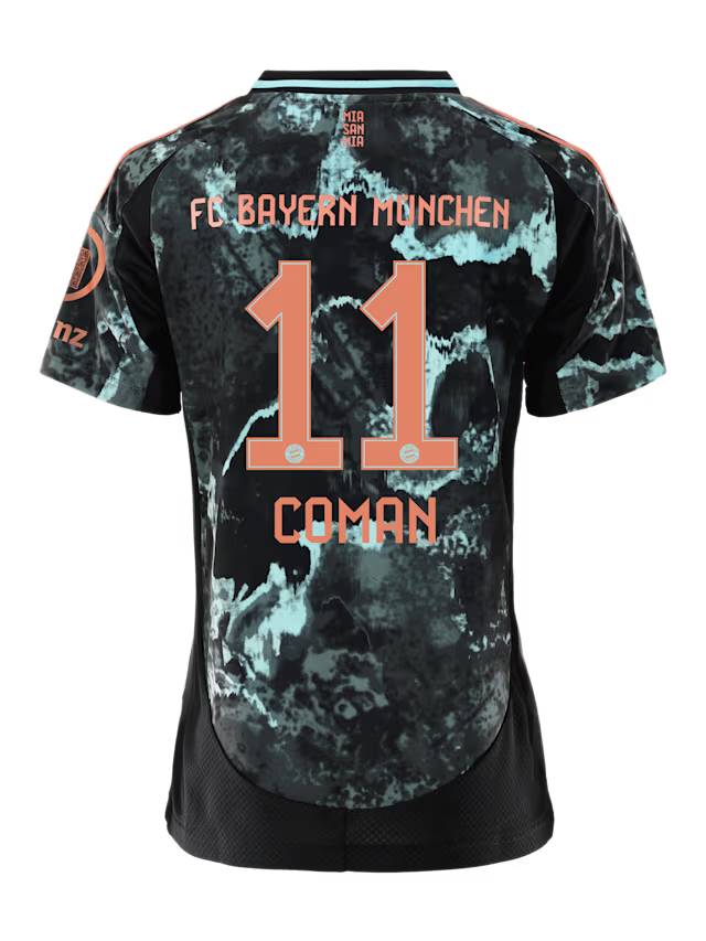Bayern München damen trikot away 24-25 – 11 kingsley coman Trikots - Exklusive Auswahl