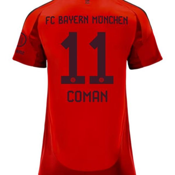 Bayern München damen trikot home 24-25 – 11 kingsley coman Trikots - Exklusive Auswahl