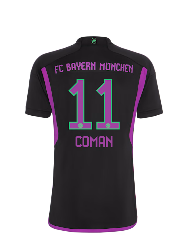 Bayern München herren authentic trikot away 23-24 – 11 kingsley coman Trikots - Exklusive Auswahl