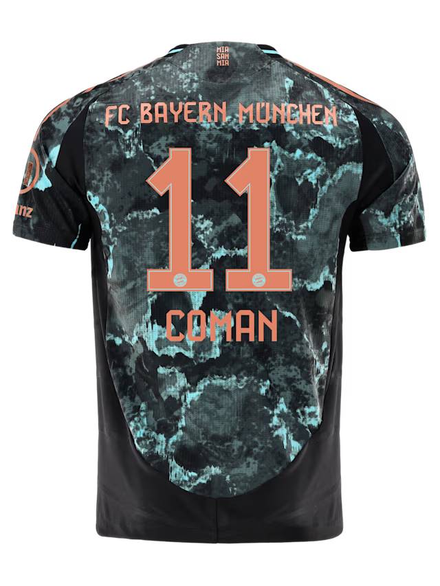 Bayern München herren authentic trikot away 24-25 – 11 kingsley coman Trikots - Exklusive Auswahl