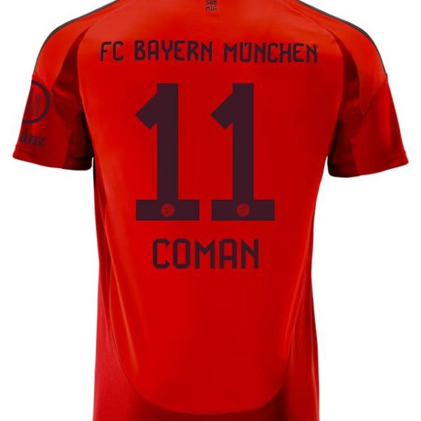 Bayern München herren trikot home 24-25 – 11 kingsley coman Trikots - Exklusive Auswahl