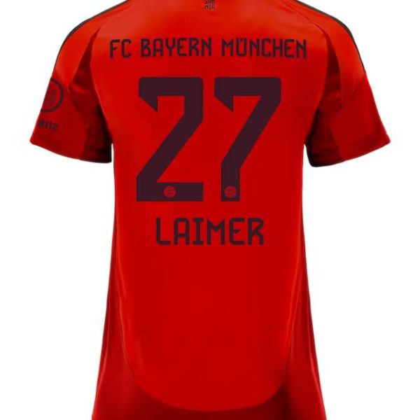 Bayern München damen trikot home 24-25 – 27 konrad laimer Trikots - Exklusive Auswahl