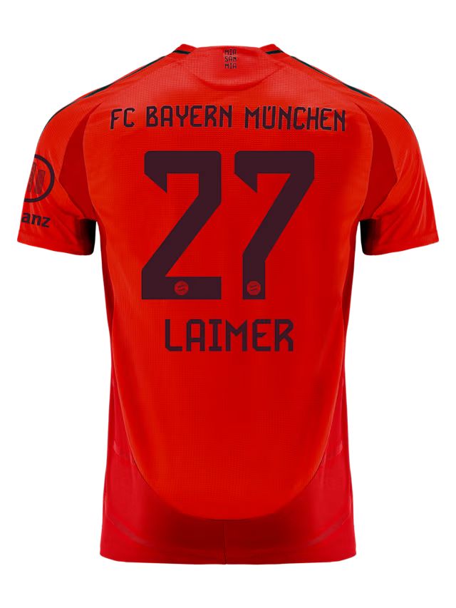 Bayern München herren authentic trikot home 24-25 – 27 konrad laimer Trikots - Exklusive Auswahl