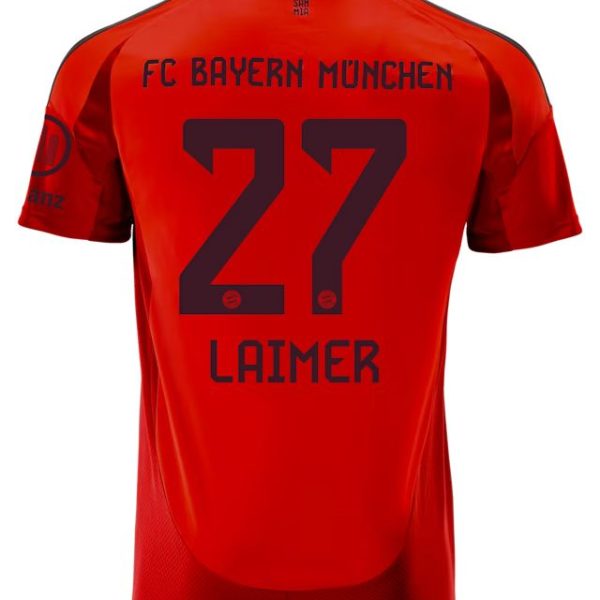 Bayern München herren trikot home 24-25 – 27 konrad laimer Trikots - Exklusive Auswahl