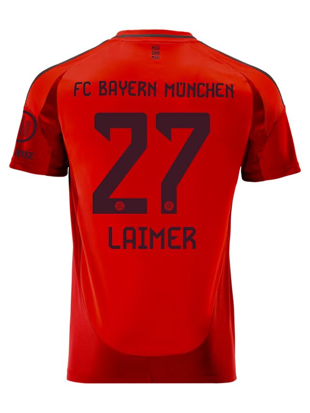 Bayern München herren trikot home 24-25 – 27 konrad laimer Trikots - Exklusive Auswahl