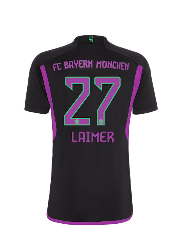 Bayern München kinder trikot away 23-24 – 27 konrad laimer Trikots - Exklusive Auswahl
