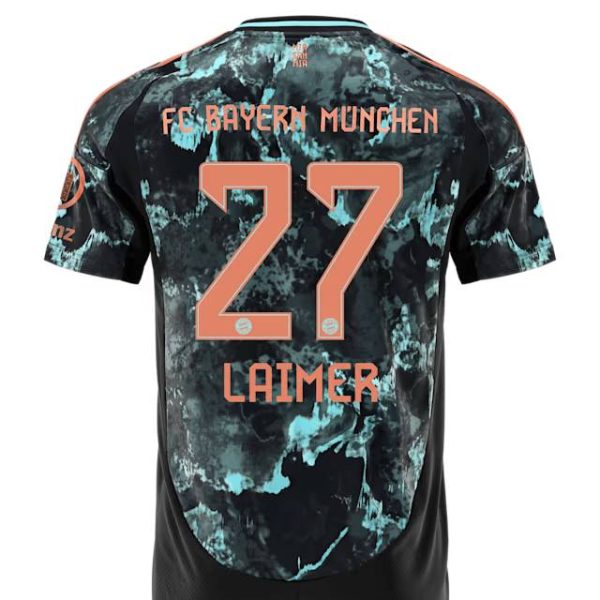 Bayern München kinder trikot away 24-25 – 27 konrad laimer Trikots - Exklusive Auswahl