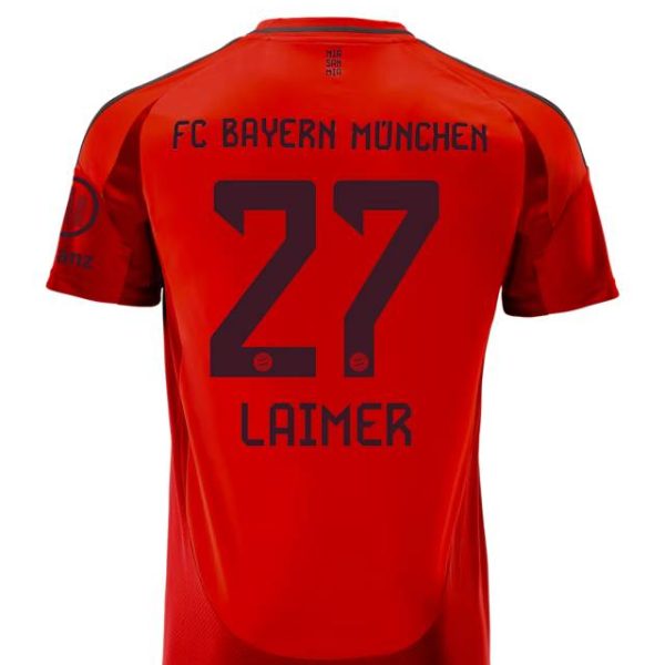 Bayern München kinder trikot home 24-25 – 27 konrad laimer Trikots - Exklusive Auswahl