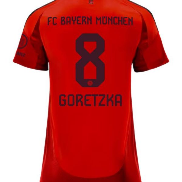 Bayern München damen trikot home 24-25 – 8 leon goretzka Trikots - Exklusive Auswahl