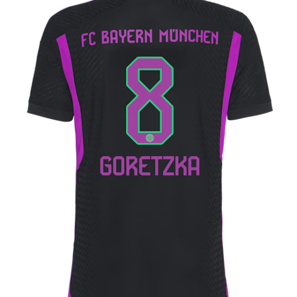 Bayern München herren authentic trikot away 23-24 – 8 leon goretzka Trikots - Exklusive Auswahl