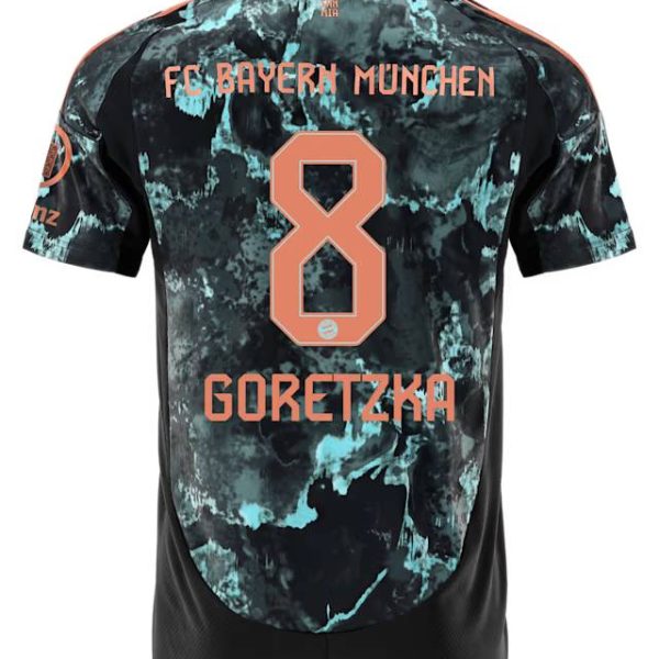 Bayern München herren trikot away 24-25 – 8 leon goretzka Trikots - Exklusive Auswahl