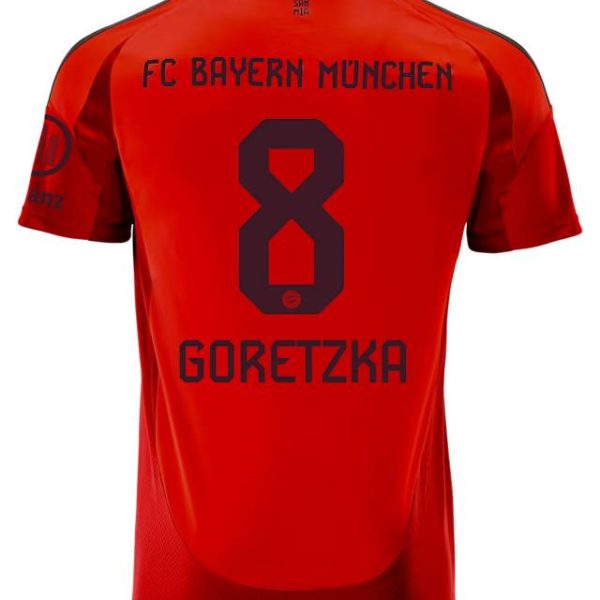 Bayern München herren trikot home 24-25 – 8 leon goretzka Trikots - Exklusive Auswahl