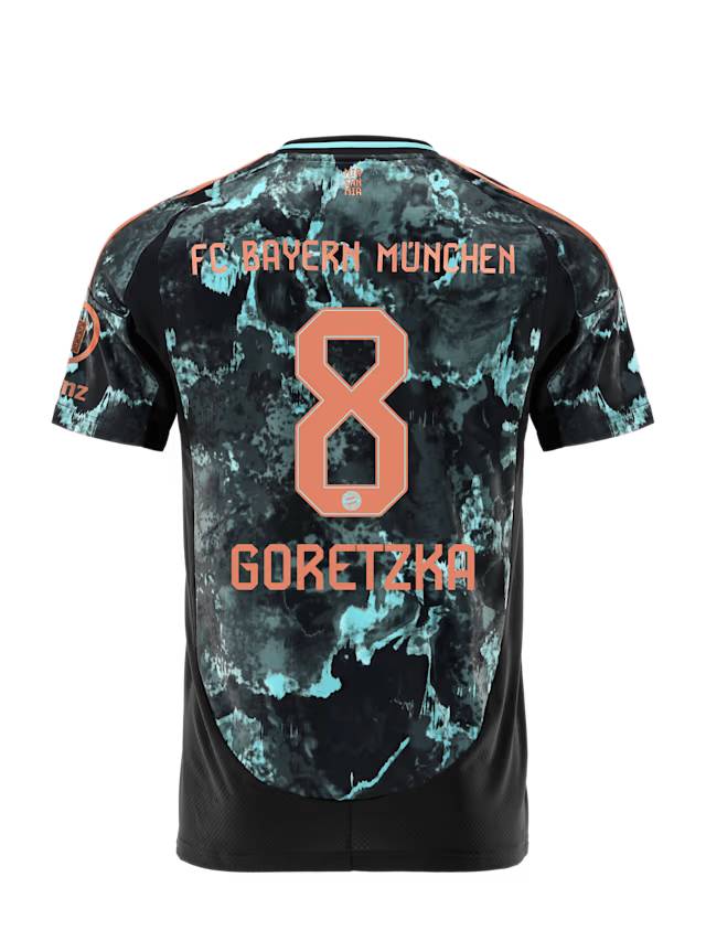 Bayern München kinder trikot away 24-25 – 8 leon goretzka Trikots - Exklusive Auswahl