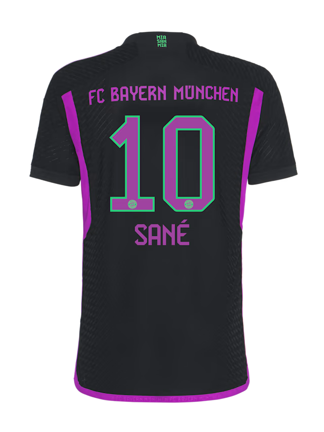 Bayern München herren authentic trikot away 23-24 – 10 leroy sané Trikots - Exklusive Auswahl