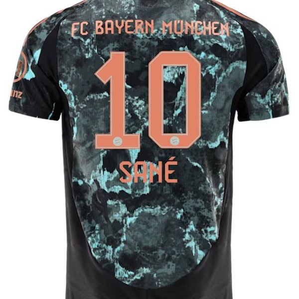Bayern München herren authentic trikot away 24-25 – 10 leroy sané Trikots - Exklusive Auswahl
